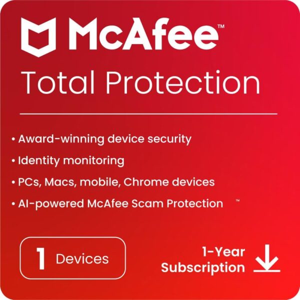 McAfee AntiVirus 2022 Key (1 Year / 1 PC)