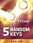 AAA VIP Random 5 Keys (PC) - Steam Key - GLOBAL