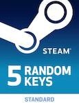 Random 5 Keys Steam Key GLOBAL