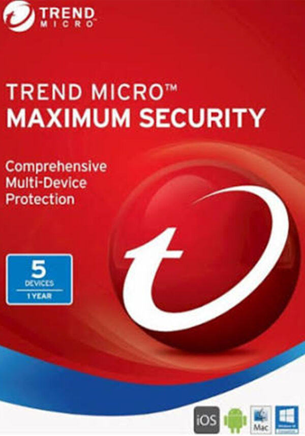 Trend Micro Maximum Security (1 Year / 3 Devices)